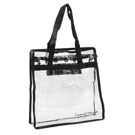 Transparent Yarn Project Bag by Loops &#x26; Threads&#xAE;